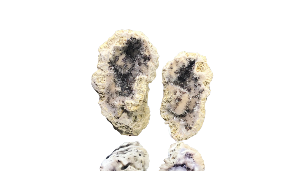 Foto einer Aragonit-Geode